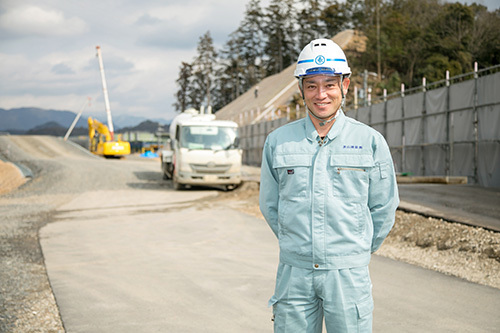 土木技術職／ 工務部 松井